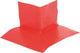 Angle extérieur, autocollant, sans non-tissé, rouge, 50 mm de hauteur