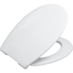 Abattant WC Perca, thermoplastique, fermeture douce, L x P : 362x434 mm