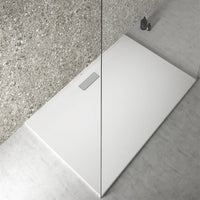 Receveur de douche Ultra Flat rectangulaire 1400x25x900 mm acrylique blanc