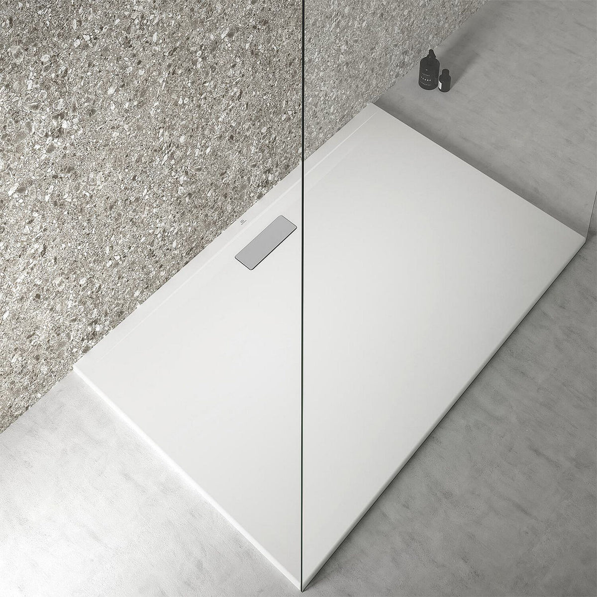 Receveur de douche Ultra Flat rectangulaire 1400x25x900 mm acrylique blanc