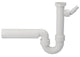 Siphon de rinçage Geberit 1 1/2" DN40/DN50 avec embout tuyau Ø 19-23 mm