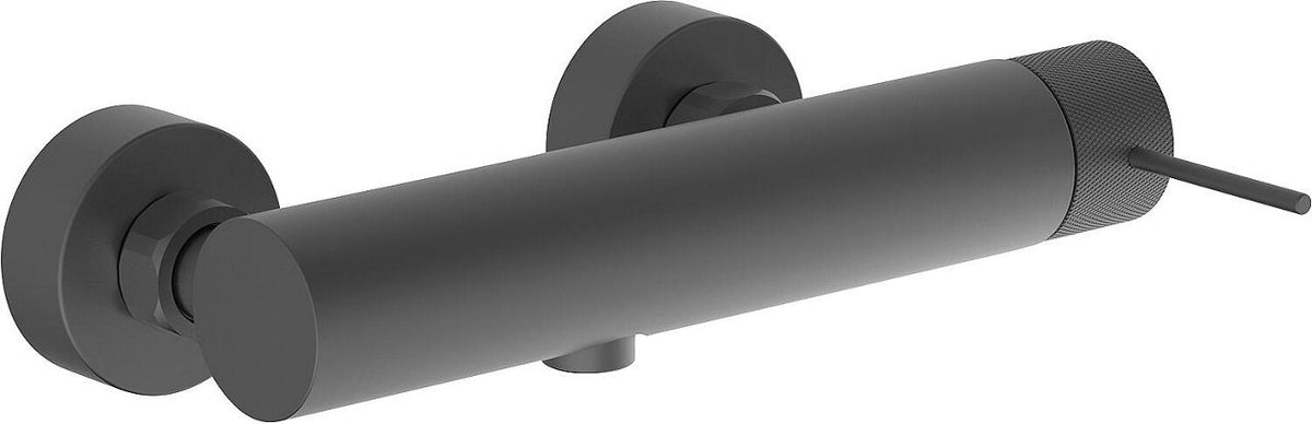 Mitigeur douche apparent Comallo saillie 146 mm graphite