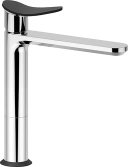 Mitigeur de lavabo Evenes Sarcari hauteur 233mm chromé/noir