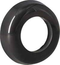 Rosace murale pour siphon plastique, gris