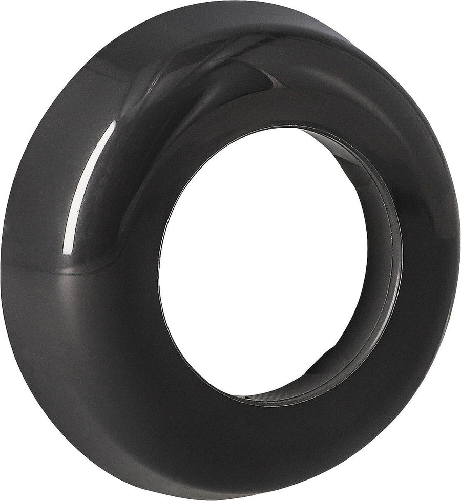 Rosace murale pour siphon plastique, gris