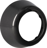 Rosace murale pour siphon plastique, gris