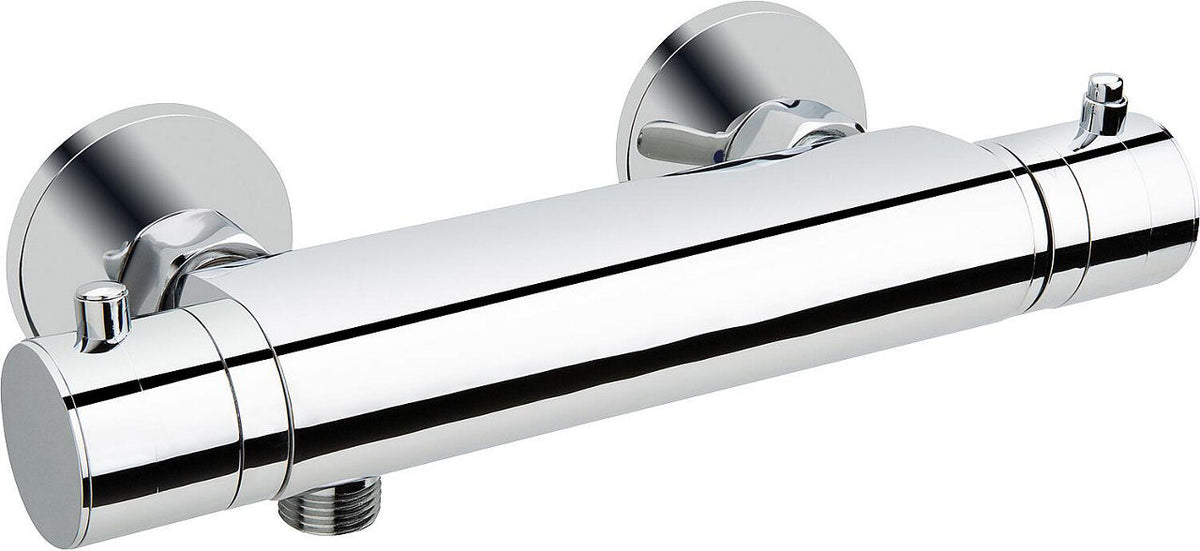 Thermostatique douche apparent Dali chromé saillie 71 mm