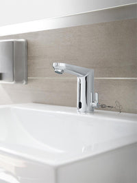 Robinetterie électronique de lavabo Grohe Eurosmart CE saillie 107mm chromé