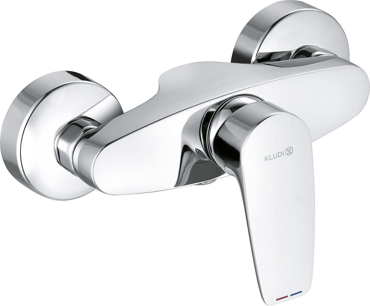 Mitigeur douche apparent Kludi PURE & SOLID saillie 100 mm chromé