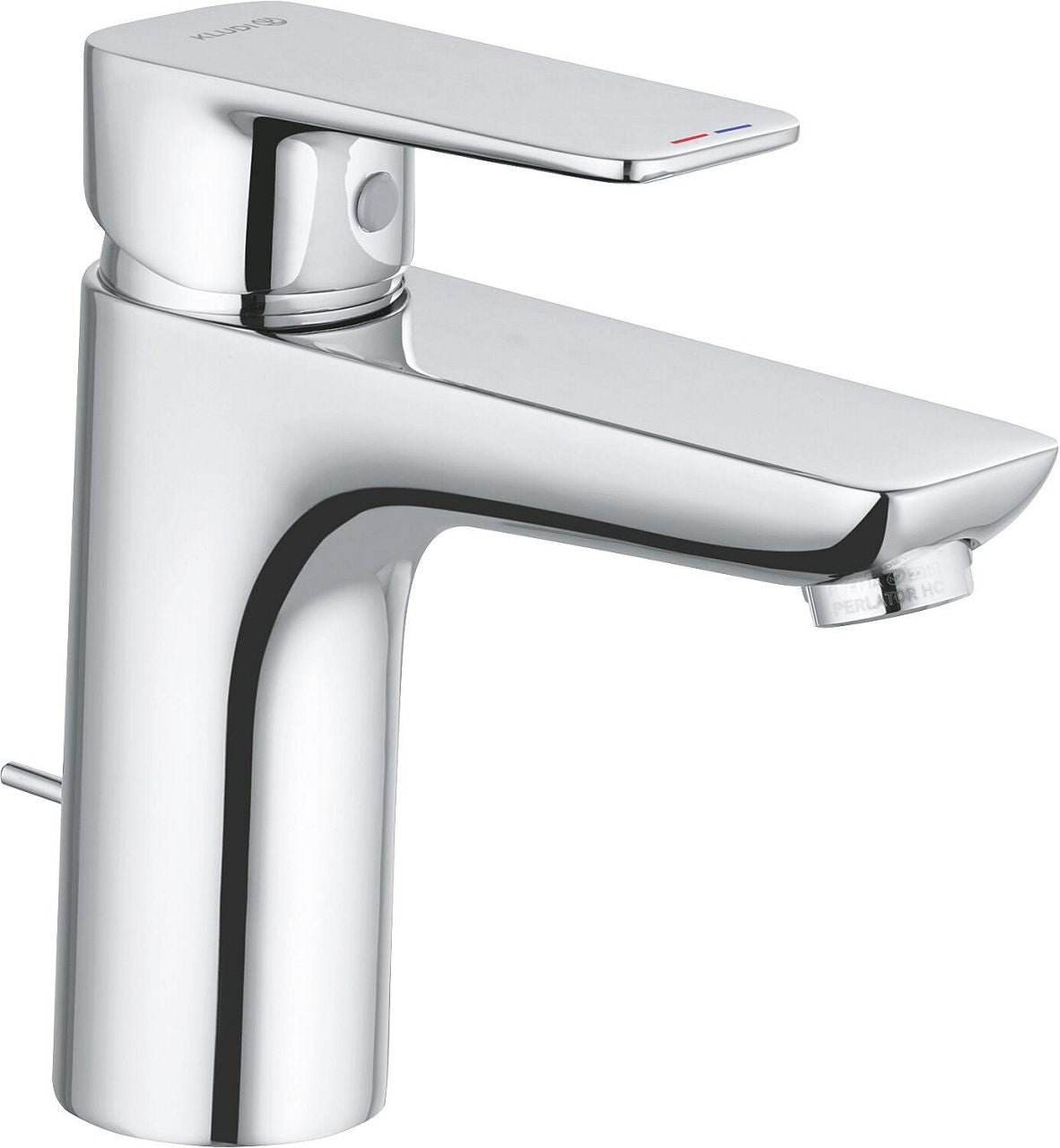 Mitigeur de lavabo Kludi Pure & Style saillie 120 mm chromé