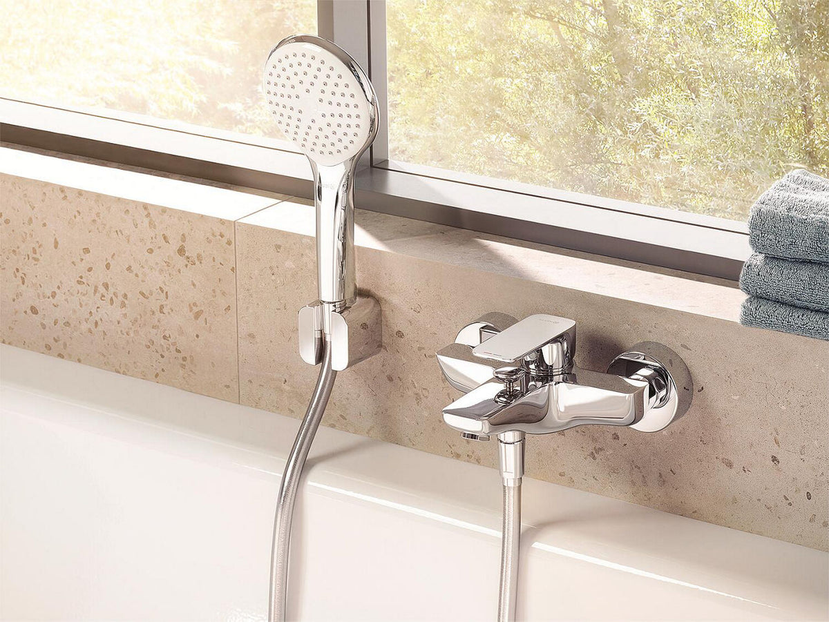 Mitigeur bain/douche apparent Kludi Pure & Style saillie 160 mm chromé