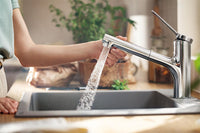 Mitigeur d'évier Hansgrohe Zesis M33 150 avec douchette extractible