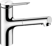 Mitigeur d'évier Hansgrohe Zesis M33 150 avec douchette extractible