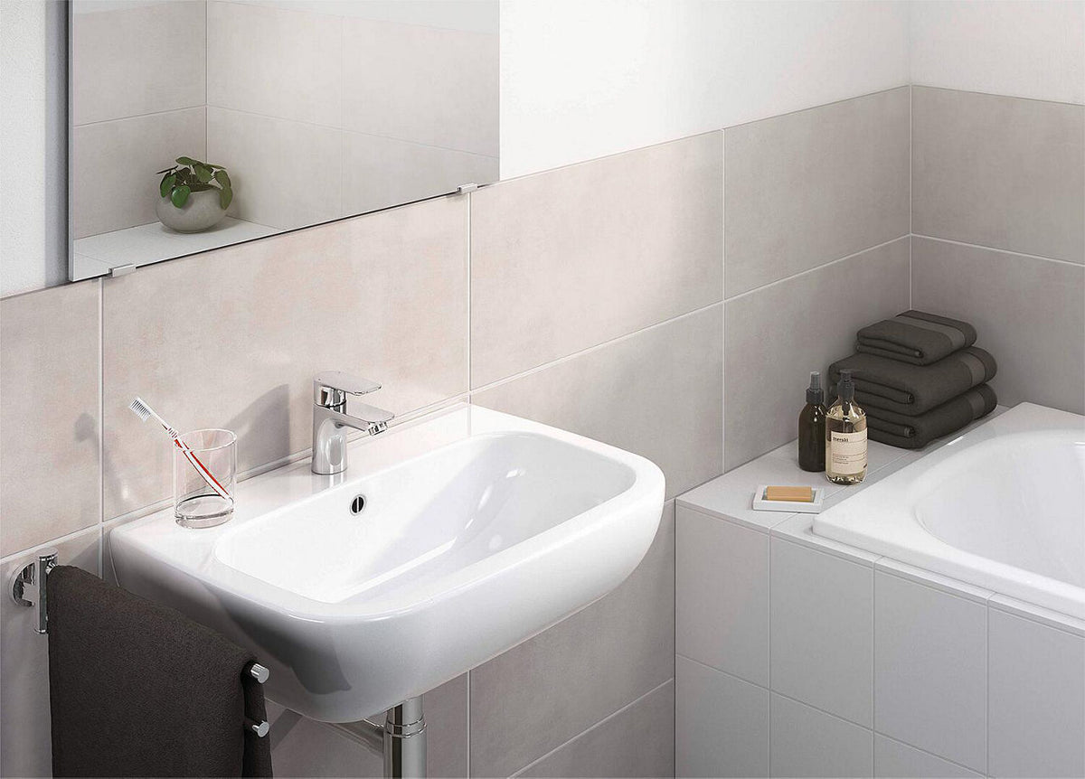 Mitigeur de lavabo Hansa Hansabasic saillie 101 mm chromé