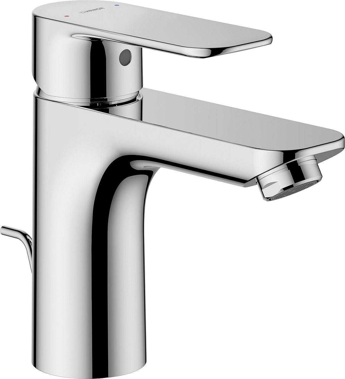 Mitigeur de lavabo Hansa Hansabasic saillie 112 mm chromé