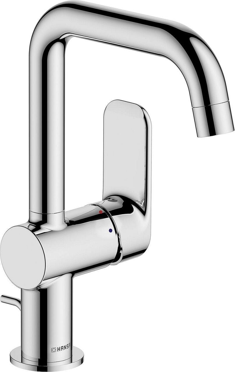 Mitigeur de lavabo Hansa Hansabasic saillie 150mm chromé