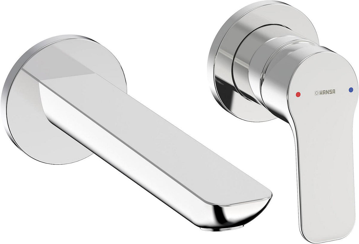Mitigeur de lavabo Hansa Hansabasic saillie 185mm chromé
