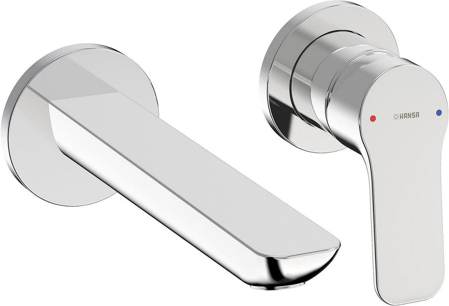 Mitigeur de lavabo Hansa Hansabasic saillie 185mm chromé
