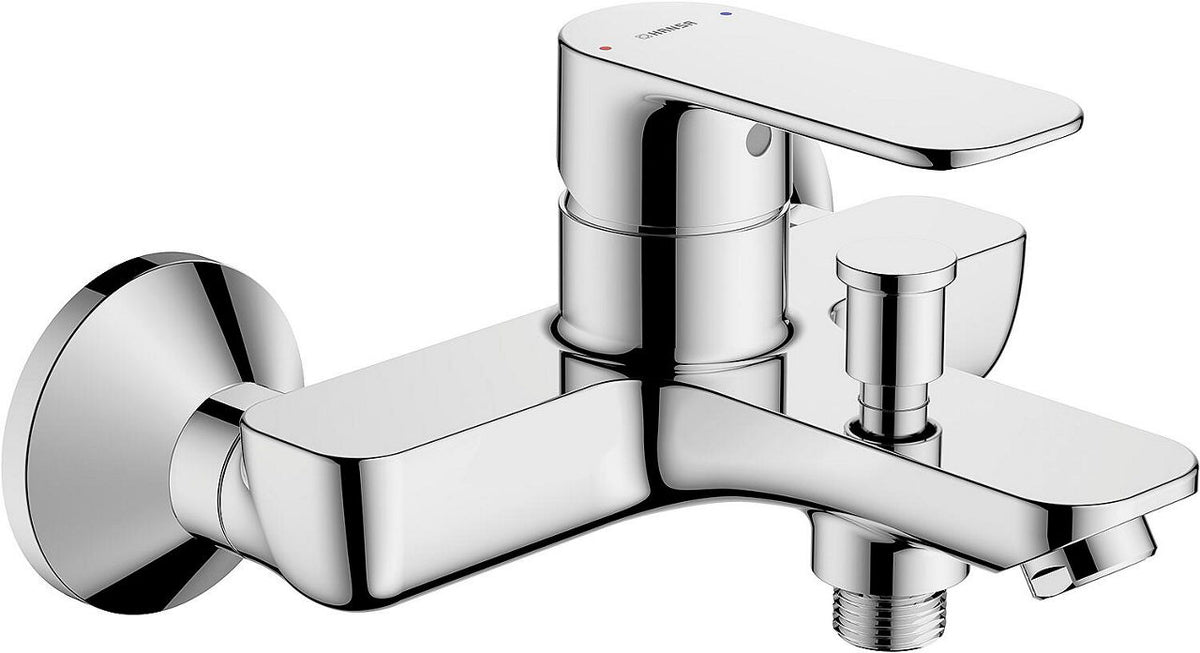 Mitigeur bain/douche apparent Hansgrohe Hansabasic saillie 165 mm chromé