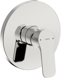 Mitigeur douche encastré Hansa Hansabasic rosace Ø170 mm chromé