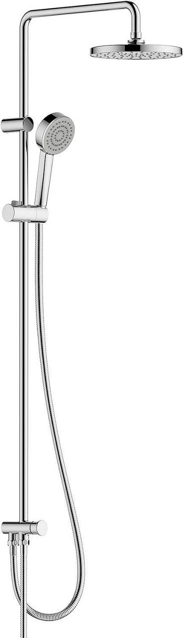 Hansa Hansabasic shower system without thermostat, 200 mm shower head, chrome