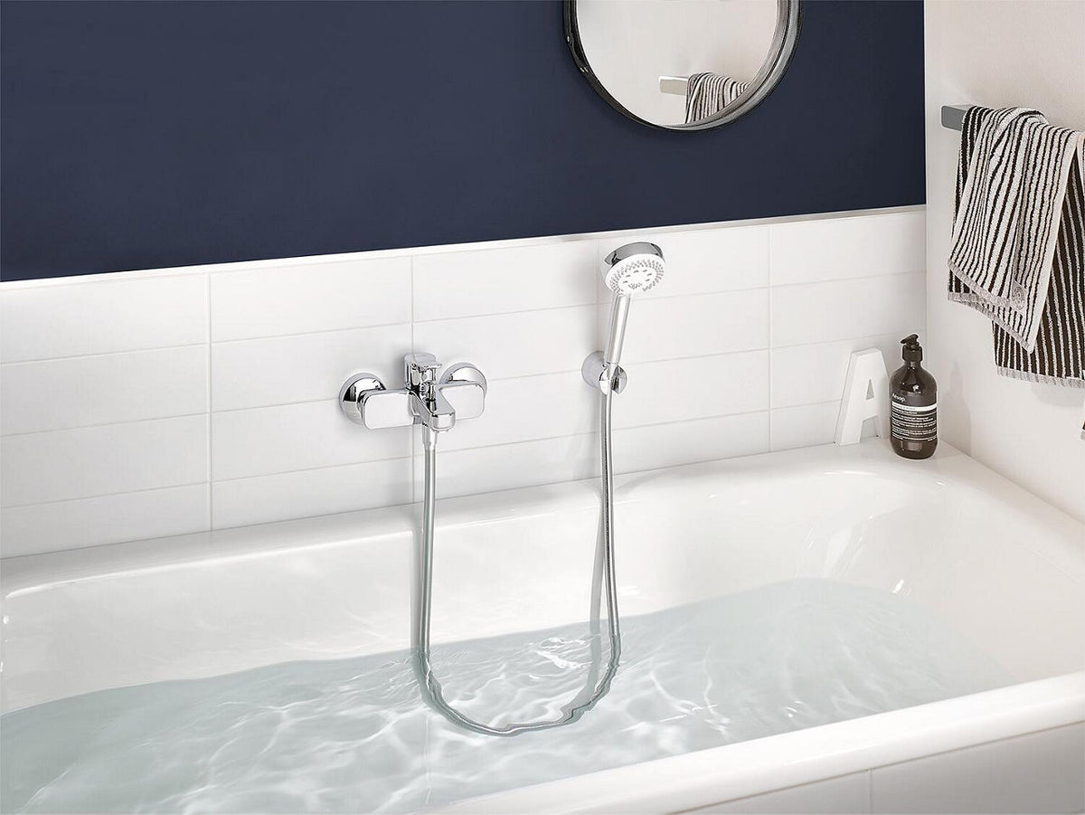 Mitigeur bain/douche apparent Kludi PURE & EASY chromé saillie 150 mm