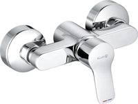 Mitigeur douche apparent Kludi Pure & Easy saillie 120 mm chromé