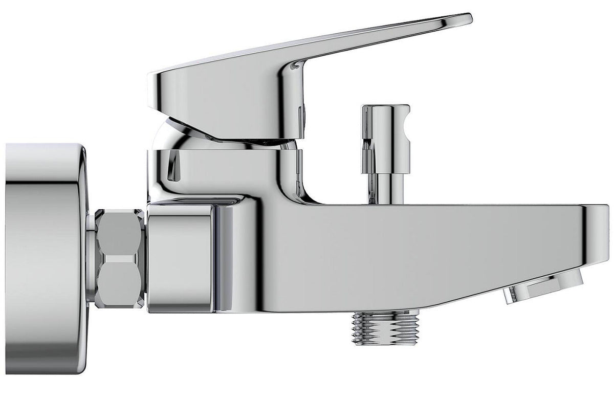 Mitigeur bain/douche apparent Ideal Standard Ceraplan chromé saillie 169 mm