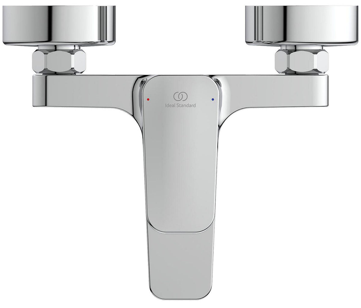 Mitigeur bain/douche apparent Ideal Standard Ceraplan chromé saillie 169 mm
