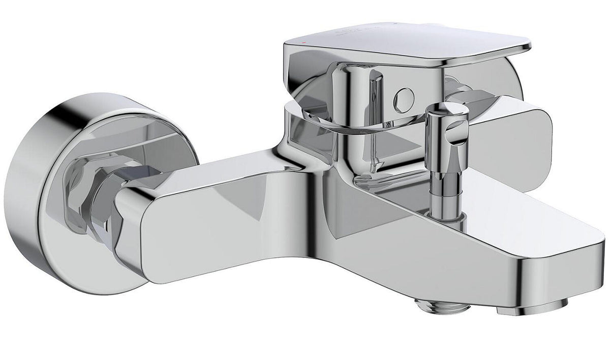 Mitigeur bain/douche apparent Ideal Standard Ceraplan chromé saillie 169 mm