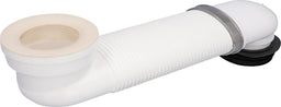 Coude de transition WC PVC DN 90/110