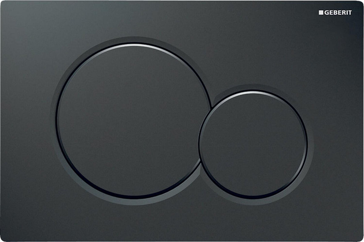 Plaques de commande Geberit Sigma 01 pour rinçage à 2 quantités