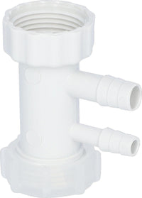 Raccord d'appareil adaptateur DN25 (1") avec double connexion Ø10/14mm