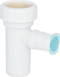 Tube plongeur intermédiaire DN32 (1 1/4") avec raccord pour tuyau, ABS