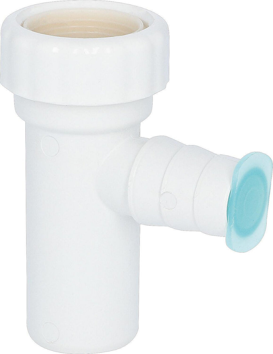 Tube plongeur intermédiaire DN32 (1 1/4") avec raccord pour tuyau, ABS