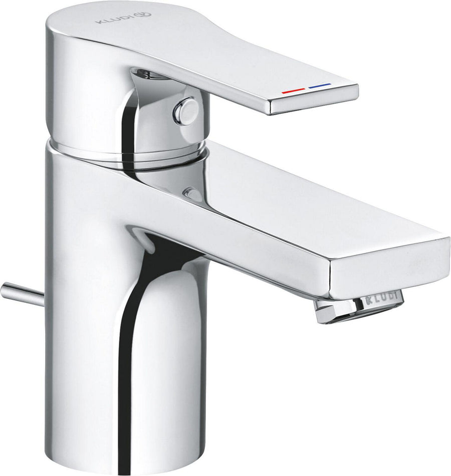 Mitigeur de lavabo Kludi Zenta SL saillie 75 mm chromé