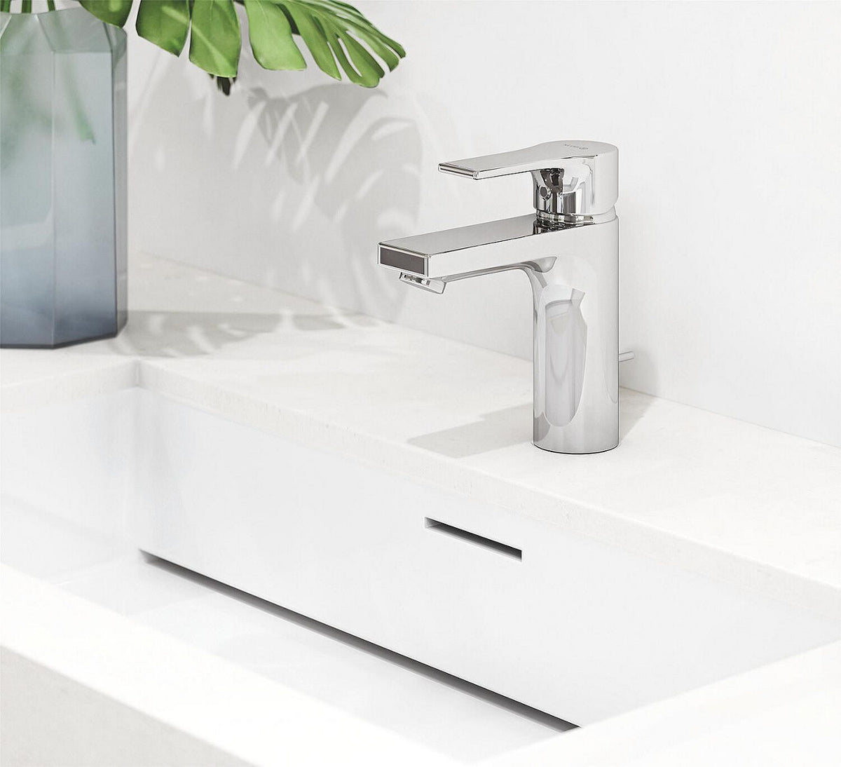 Mitigeur de lavabo Kludi Zenta SL saillie 100 mm chromé