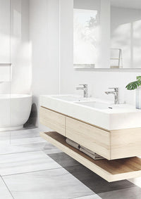 Mitigeur de lavabo Kludi Zenta SL saillie 100 mm chromé