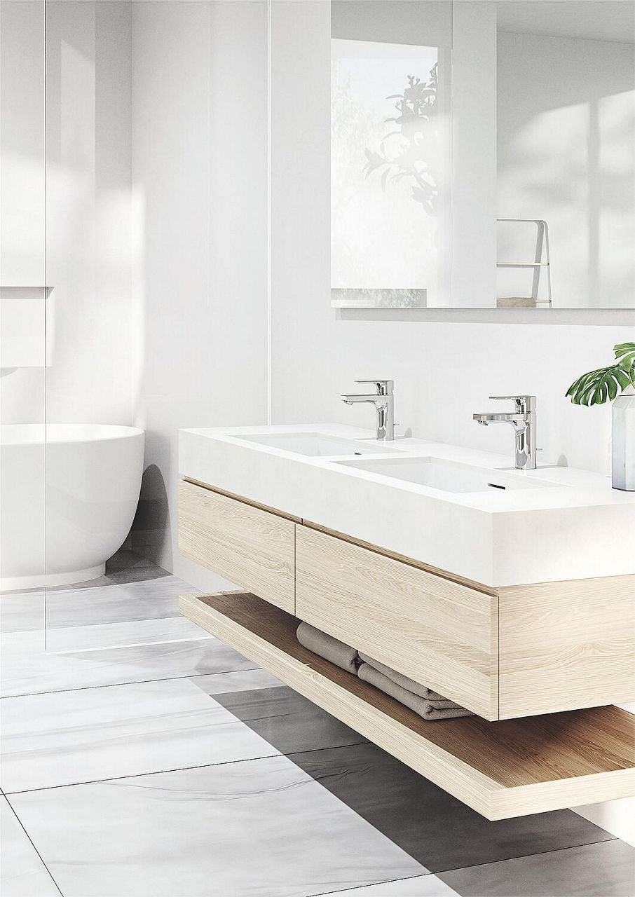 Mitigeur de lavabo Kludi Zenta SL saillie 100 mm chromé