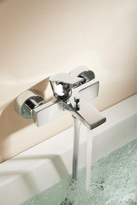 Mitigeur bain/douche apparent Kludi Zenta SL saillie 145 mm chromé