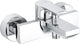 Mitigeur bain/douche apparent Kludi Zenta SL saillie 145 mm chromé