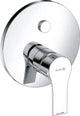 Mitigeur bain/douche encastré Kludi Zenta SL chromé, rosace Ø 170 mm