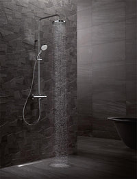 Kludi LOGO Basic Shower Column with Thermostat, Chrome