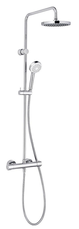 Colonne de douche Kludi LOGO Basic avec thermostatique, chrome