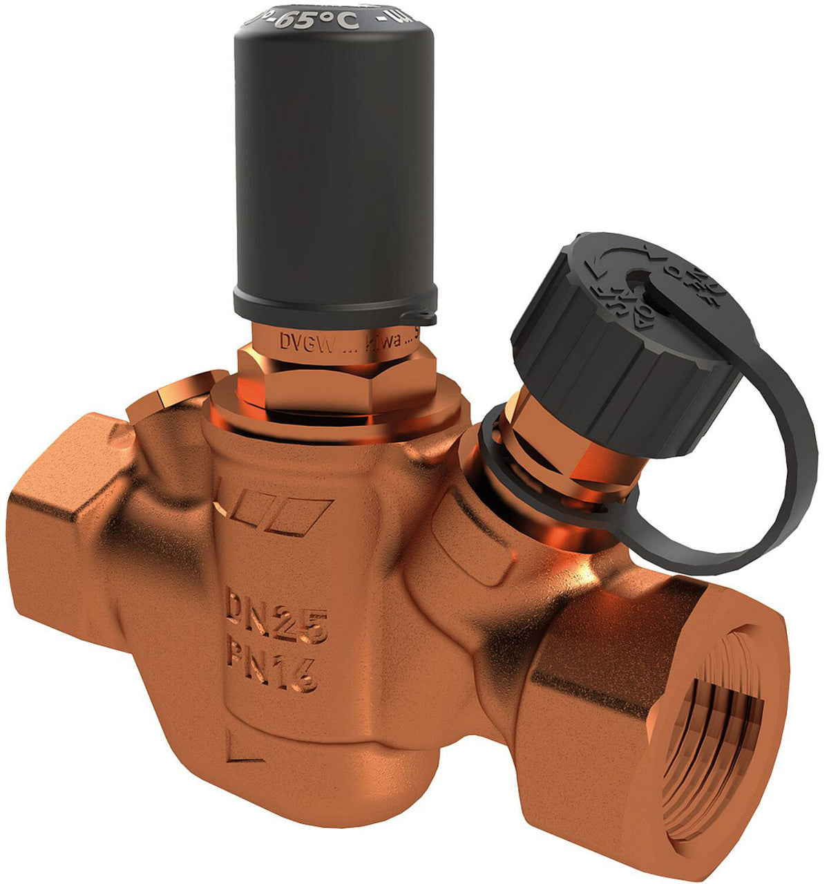 Vanne de régulation de circulation Kemper Multitherm, 50 à 65 °C