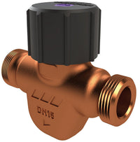Vanne de régulation de circulation Kemper ETA-Therm, 62 à 64 °C, DN 15 (1/2")