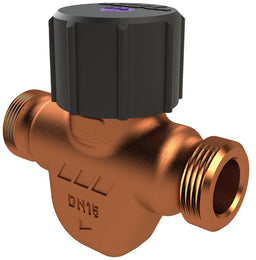 Vanne de régulation de circulation Kemper ETA-Therm, 62 à 64 °C, DN 15 (1/2")