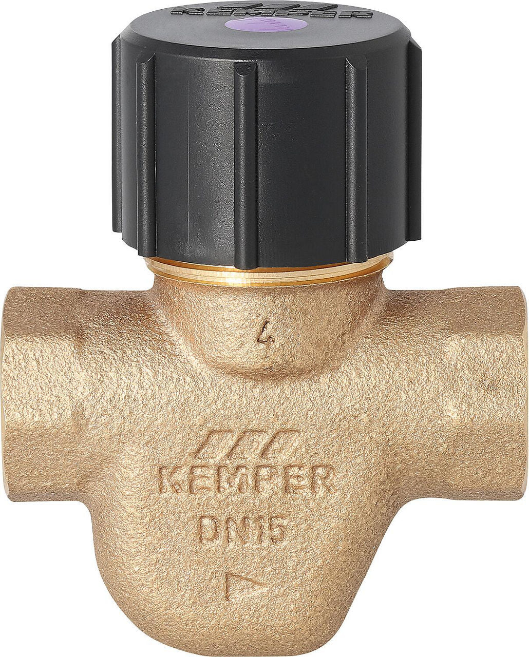 Vanne de régulation de circulation Kemper ETA-Therm, 56 à 58 °C, DN 15 (1/2")