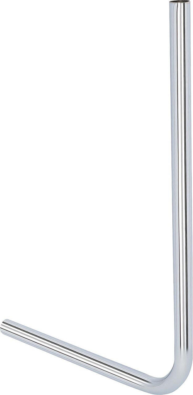 Tube de raccordement 90° chromé