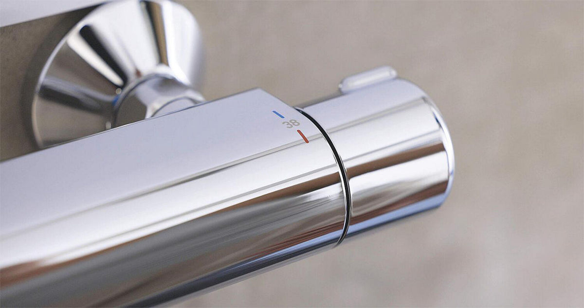 Thermostatique douche apparent Hansa Hansamicra chromé